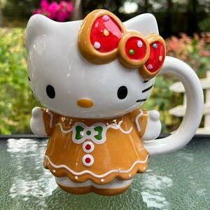 Hello kitty gingerbread mug